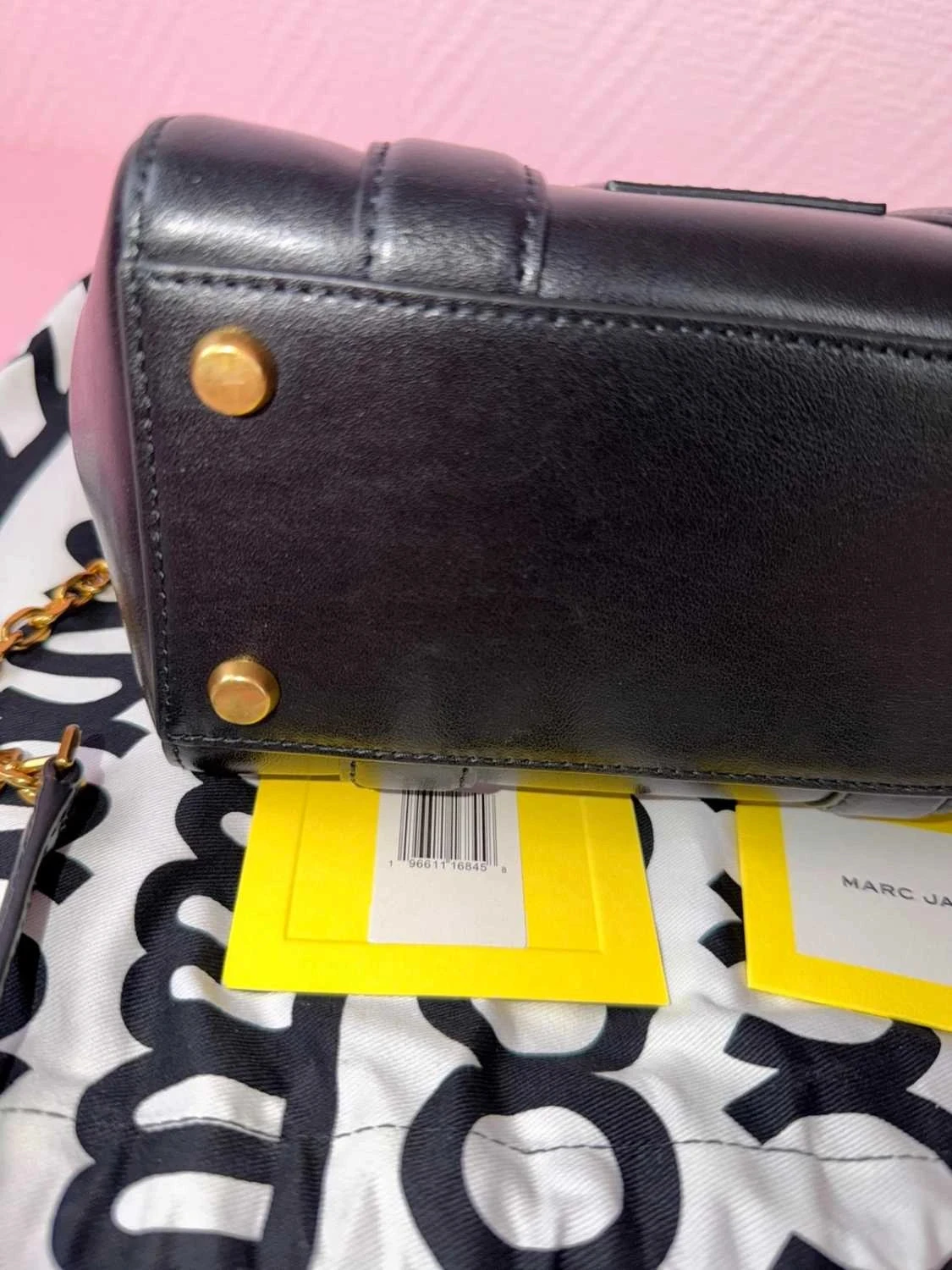 Mini Crossbody-tas Marc Jacobs zwart – photo 9
